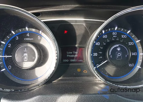 2013 Hyundai Sonata Se из США, поврежденный, VIN 5NPEC4AC4DH772247